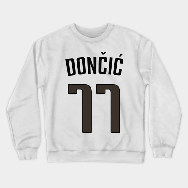 Doncic Crewneck Sweatshirt by telutiga